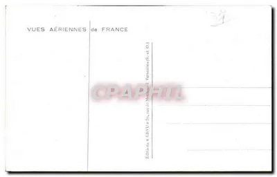Azay-le-Rideau — widok z powietrza — Wydawnictwo Widoków z Powietrza Francji — Rewers