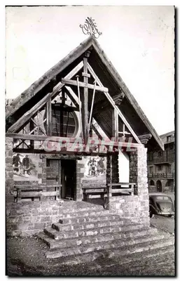 Santuário N.-D.-des-Neiges — Valberg, alt. 1000 m. — A Casa da Carta Postal