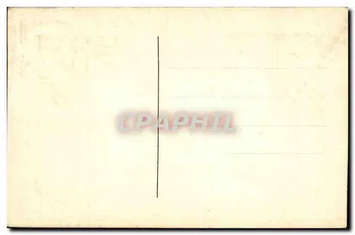 Char à fleurs — motif brodé — Souvenir de France — Verso