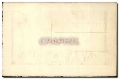 Carte de vœux brodée — bouquet de fleurs — sans éditeur visible — Verso