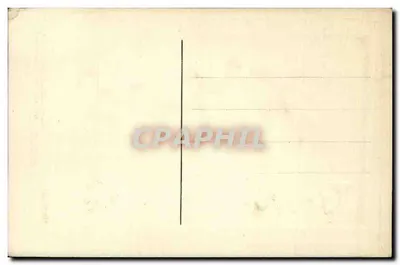 Mazzo di fiori ricamati — cartolina di auguri — editore sconosciuto — Verso
