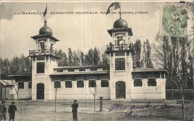 Marseille - Exposition Coloniale. Palais des Anciennes Colonies — éditeur Ateliers de Photographie Guende, n° 2527