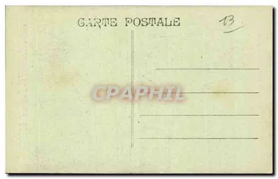 Marseille - Koloniaal Tentoonstelling 1922 - Een groep Senegalese dansers - Paleis van de A.O.F. — Achterkant