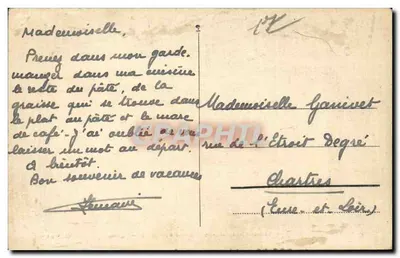 St-Palais-sur-Mer (Charente-Inférieure) — Nauzan — Cl. Moutonnet — Verso