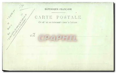 Cambrai — Statua Baptysty — Paul Riez - Cambrai — Rewers