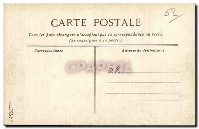 Arras. Les Allées — widok z ogrodzonej alei z dziećmi i żołnierzami — L.V. & Cie, n° 621 — Rewers