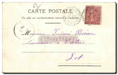 Boulogne-sur-Mer — Vista di un cabotiere in difficoltà in tempo brutto — B.B. 22 — Verso