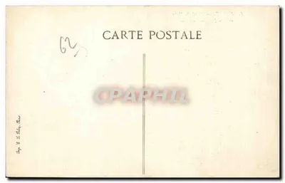 Arras — Hotel di Città e Via Jacques-Le-Caron — editore B.D. n°5 — Verso