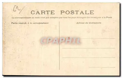 Arras — Stadhuis en Klokkenstoel (Plaats van de Vacquerie) — Ed. B., Arras, Nr 19 — Achterkant