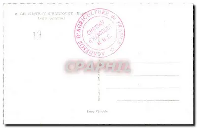 Castelo de Harcourt — Logis principal — J. Walter — Verso