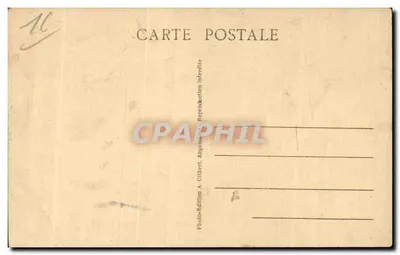 Angoulême — Zamek Północny — Ruiny Fortyfikacji Zamku Taillefer — A.G.A. nr 859 — Rewers