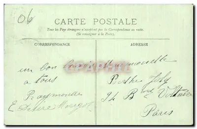 Beaulieu visto dos Moulins — LL. — n° 1020 — Verso