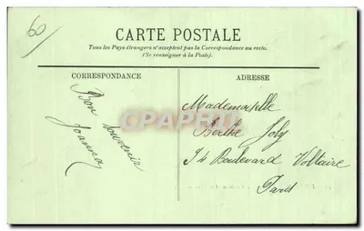 Pierrefonds — Zamek i Jezioro — LL. — Rewers