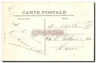 Montmorency - L'Étang du Château de la Chasse — Edit. H. Troussu, Hôtel de la Gare - Tabacs — Verso