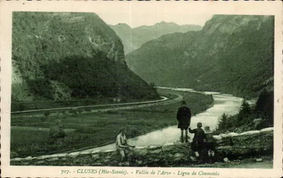 Cluses (Haute-Savoie) — Vale do Arve — Linha de Chamonix