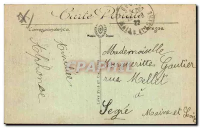 Paryż — Rue de la Paix z Plac de l'Opéra — LL — Rewers