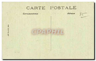 Sablaïse sob os Pinheiros — Les Sables-d'Olonne — LL n°162 — Verso