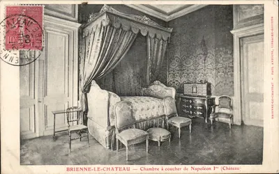 Brienne-le-Château — Quarto de dormir de Napoleão I (Castelo) — Paul Antoine, Livreiro-Editor