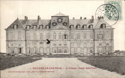 Brienne-le-Château — O Castelo (fachada sudoeste) — Paul Antoïse, Livreiro-Editor