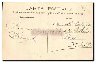 Il Morvand pittoresco — Castello di Chinon — La Pierre Glissotte — editore non visibile, n° serie 11 — Verso