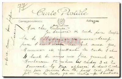 Montereau — widok panoramiczny — LL. — Rewers