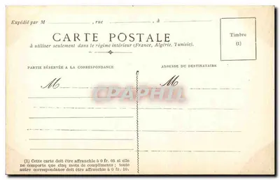 Liseron — botanische illustratie — uitgever C. Facheux — Achterkant