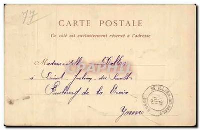 Montigny — Dijk over de Loing — Collecties ND Fot. — Achterkant