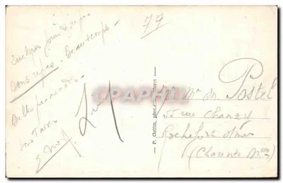 Montigny-sur-Loing — Uitzicht op de Loing —— n°337 — Achterkant