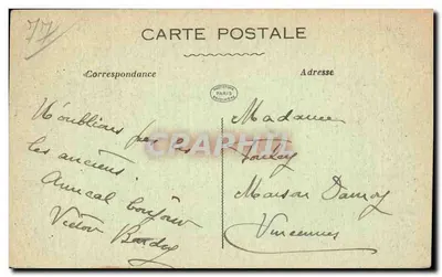 Meaux — El Ayuntamiento — Cl. Bundinière — Reverso