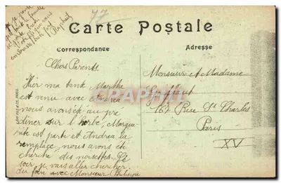 MELUN. — Castillo de Vanx-le-Penil — Lévy Fils & Cie, París — Reverso