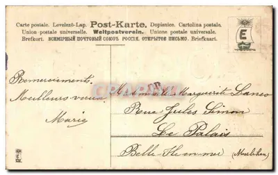 Goed jaar — 1907 — uitgever niet zichtbaar — Achterkant