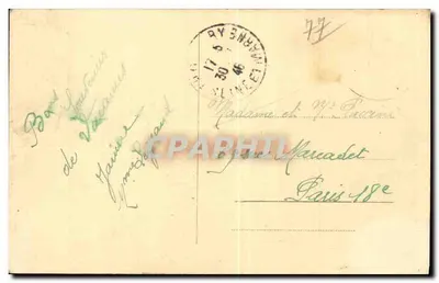 Moret - Moulins sur le Loing — Édition Sauvé, n°3 — Rewers