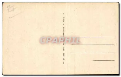 Nemours — Vista sul Loing — LL.14 — Cie des Arts Photographiques - Parigi — Verso
