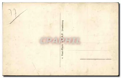 Provins — A Igreja de Saint-Ayoul (século XI) — C.A.P. Strasbourg — Verso