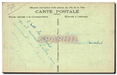 Provins (S.-et-M.) — O Trou au Chat — Antigas fortificações (século XIII) — Edit. J.B. — Verso