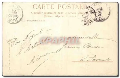 Bukiet lilii i mugueta — Szczerze życzenia — Karta pocztowa n° 692, wydana przez — Rewers
