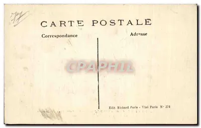Tombes Francesi sulla strada da Varreddes a Barcy (S.-et-M.) — La Grande Guerra 1914-15 — Editore A.R. N° 274 — Verso