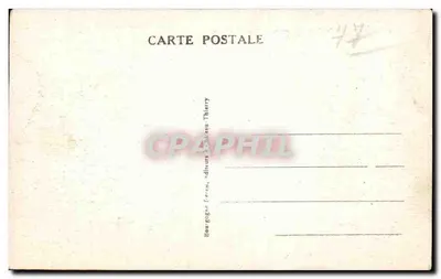 Ferrières-en-Brie (S.-et-M.) — Het Kasteel en het Mergelmeer — Ed. Graetz — Achterkant
