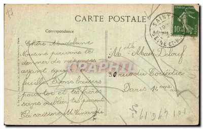 Mauperthuis — Castelo dos Coteaux — editora Berthereau — Verso