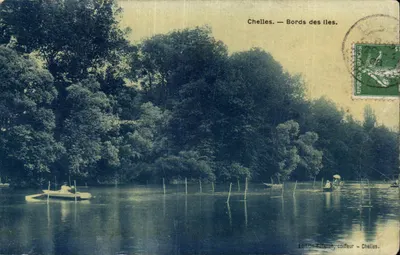 Chelles — Margens das ilhas — Edição Baberòn, cabeleireiro — Chelles.