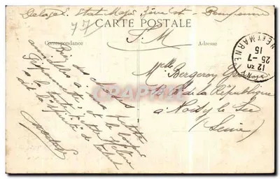 Chelles — Marne Wiejska — Wydawca Bollée & Petit — Rewers