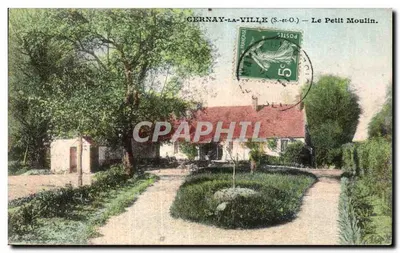 Cernay-la-Ville (S.-et-O.) — A Vista do Molino Pequeno — A. Eourdier, editor-imprensa, Versailles
