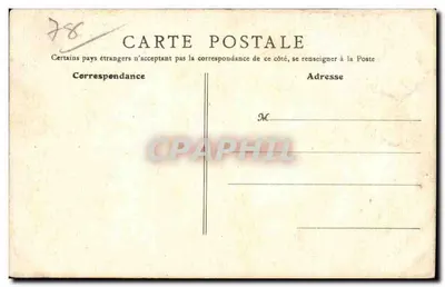 Chatou (S.-et-O.) - La Pièce d'Eau — H. F., Paryż — Rewers