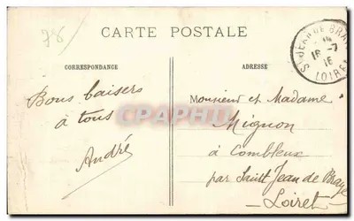 Chevreuse - Ruine del Castello di Madeleine - La Tour Ronde — Editore E.M., n° 2298 — Verso