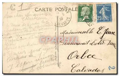 Vale de Chevreuse — 15. Chevreuse — Escada do Castelo da Madeleine — Verso