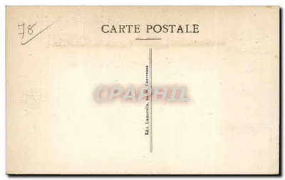 Castelo de Dampierre — Fachadas Oeste e Meio-Dia — Vale de Chevreuse (S.-st-O.) — Editor Lamorélie, Vale de Chevreuse — Verso