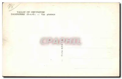 Dampierre (S.-et-O.) — Vista geral — Cliché S.P.S. — Verso