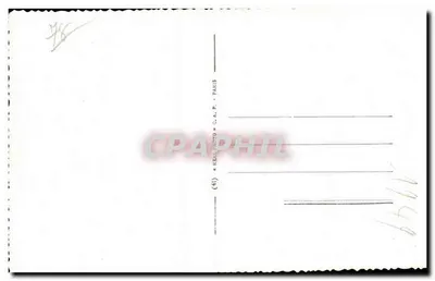 Mantes-sur-Seine — A Porta dos Padres — editor REAL-PHOTO, n°18 — Verso