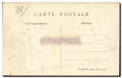 Abbaye de Port-Royal (S.-et-O) — Le Musée et les Ruines du Chœur des Religieuses — E. M. — Verso