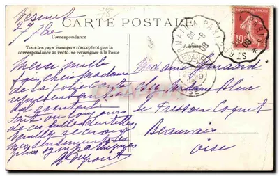 Le Vésinet — A Ilha do Sonho — Éditeur C.D. n°15 — Verso